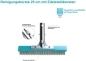 Mobile Preview: BAYROL - Reinigungsbürste 25 cm breit Edelstahl-Borsten