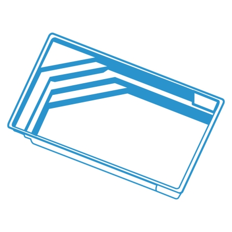 Preview: Alliance Piscines Celestine 7 | 705x350x145 cm