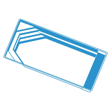 Preview: Alliance Piscines Celestine 8 | 805x406x145 cm