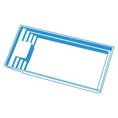 Preview: Alliance Piscines Galaxite 660 | 660x400x145 cm