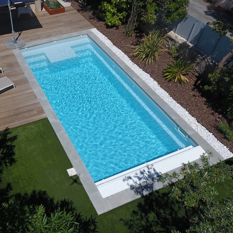 Preview: Alliance Piscines Galaxite 660 | 660x400x145 cm