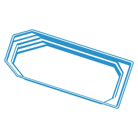 Preview: Alliance Piscines Tanzanite 10 | 1000x406x145 cm