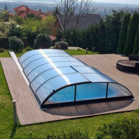 Preview: Überdachung Azure Flat 855x425x90 cm