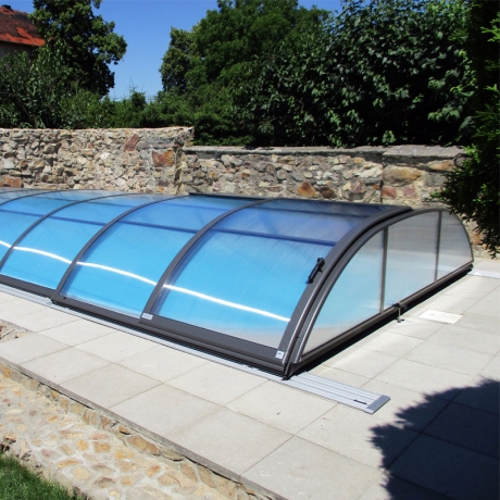 Preview: Überdachung Azure Flat 762x375x80 cm