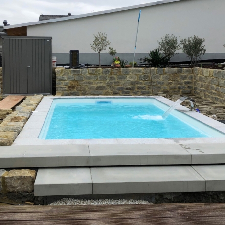 Preview: Bahama Pool Twin Lounge M | 600x280x149 cm