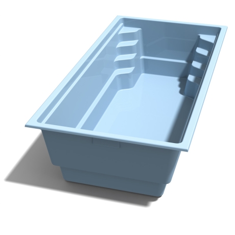 Preview: Bahama Pool Twin M | 600x280x149 cm