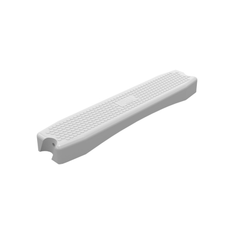 Preview: Hochbeckenleiter aus Edelstahl 4/4-stufig für Aufstellpools bis 120 cm