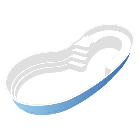 Preview: MON de PRA Elliptic 965 | 960x395x150 cm