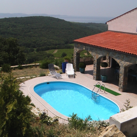 Preview: Stahlwand-Ovalpool Korfu 600x400x150 cm