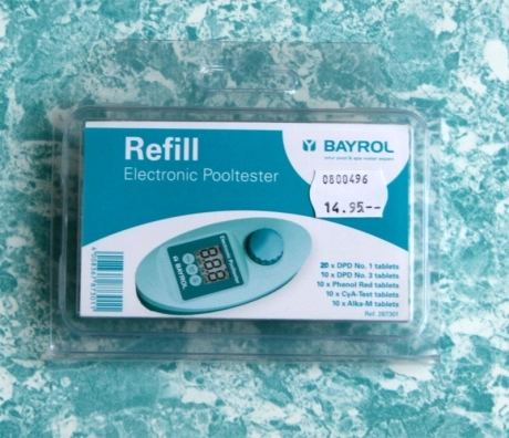 Bayrol REFILL Nachfüllpack Ersatztabletten für Electronic Pooltester