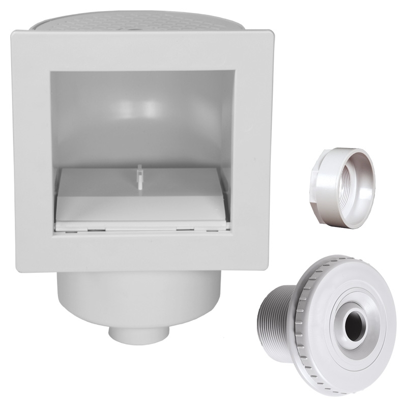 Skimmer-Set III für Einbaubecken mit 1 Einlaufdüse Skimmer-Set III für Einbaubecken mit 1 Einlaufdüse