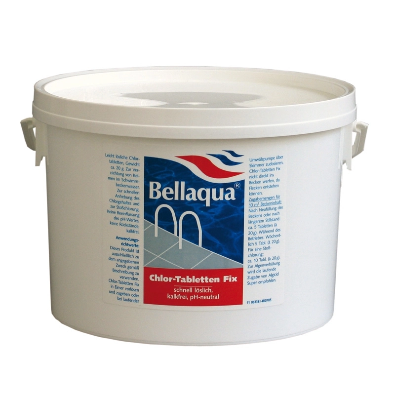 Bellaqua Chlor-Tabletten Fix | 3,0 kg Bellaqua Chlor-Tabletten Fix | 3,0 kg